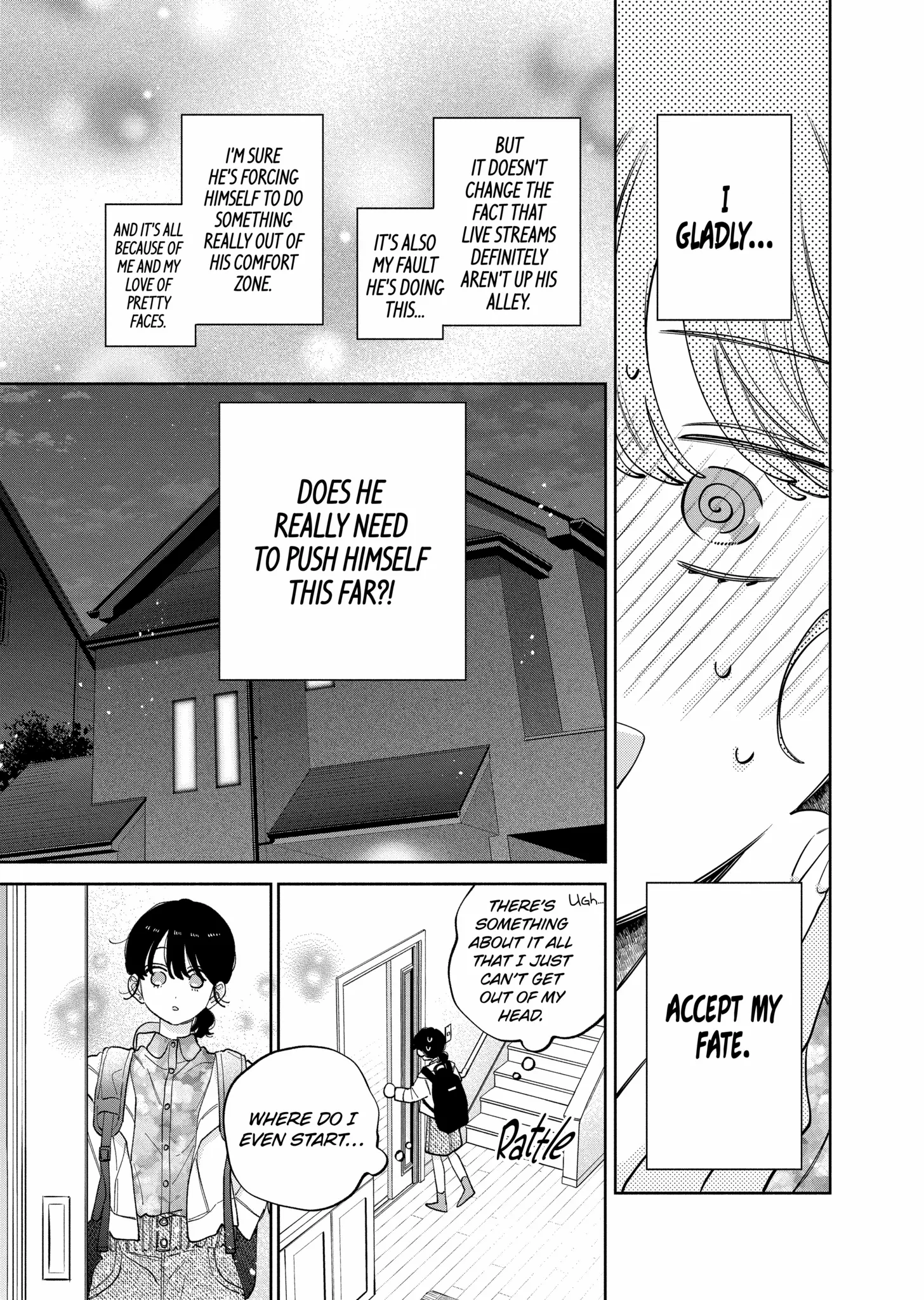 I Won't Fall for Him Just Because of His Face Chapter 49.1 - page 7