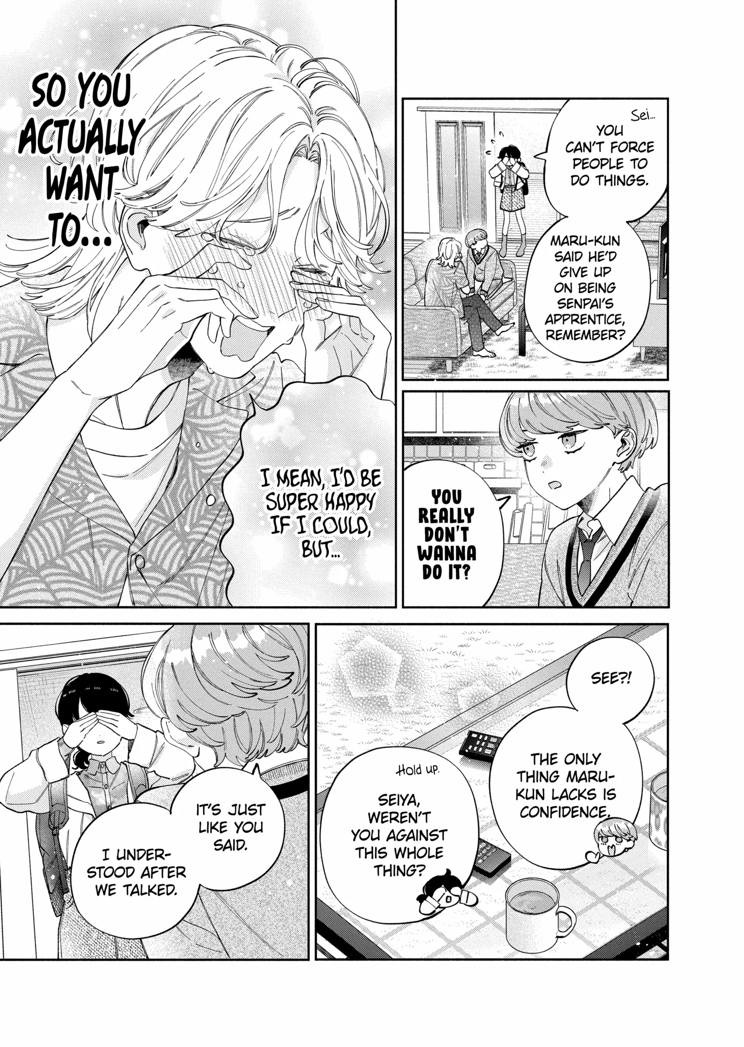 I Won't Fall for Him Just Because of His Face Chapter 49.1 - page 9