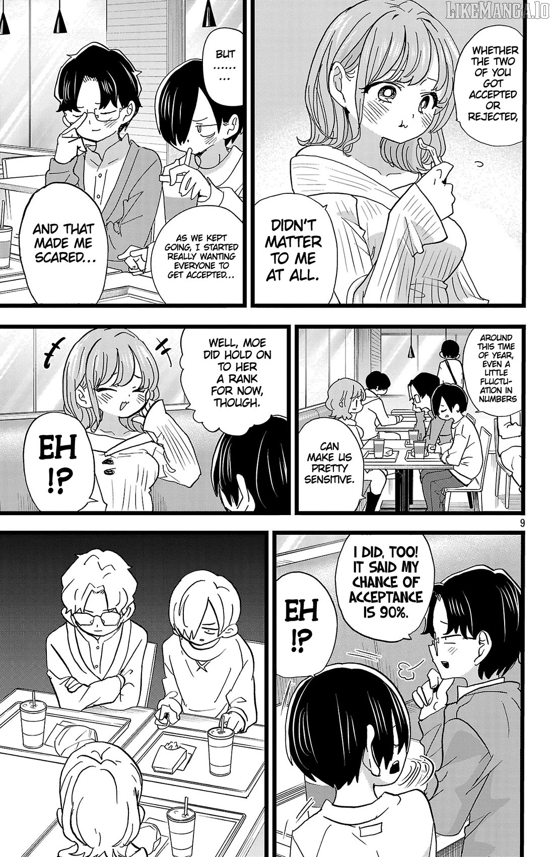 Boku no Kokoro no Yabai yatsu Chapter 176 - page 10