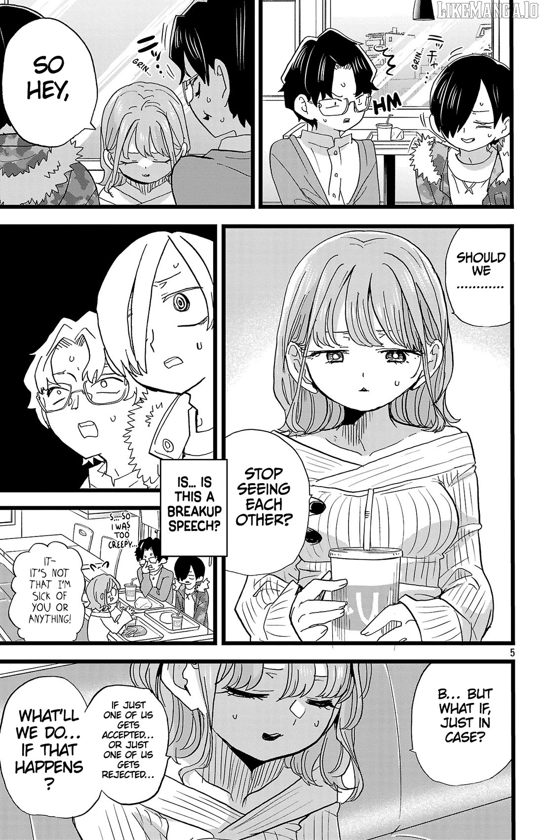 Boku no Kokoro no Yabai yatsu Chapter 176 - page 6