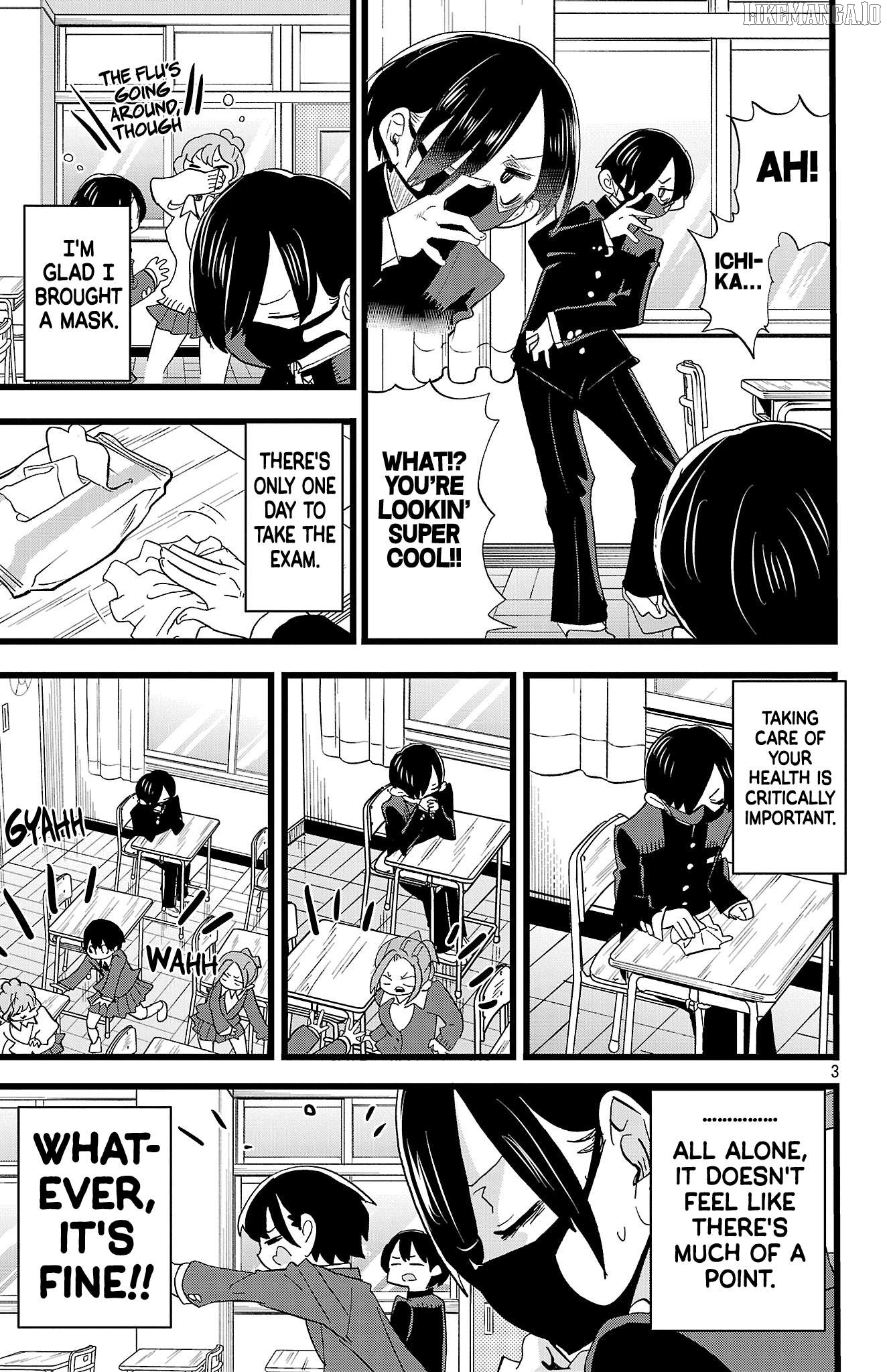 Boku no Kokoro no Yabai yatsu Chapter 177 - page 4