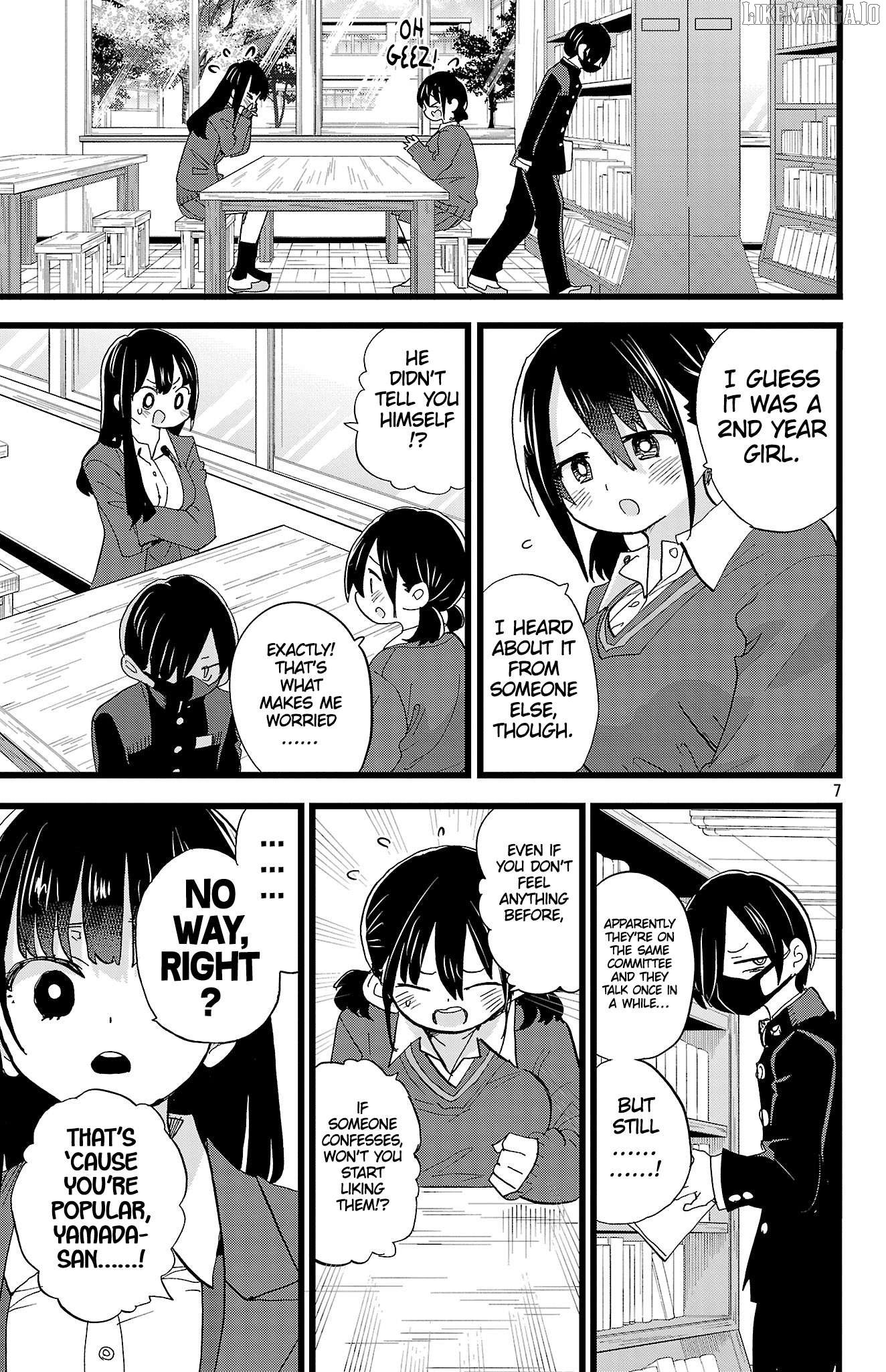 Boku no Kokoro no Yabai yatsu Chapter 177 - page 8