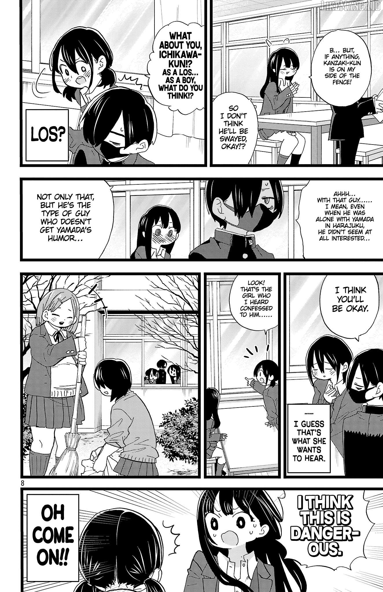 Boku no Kokoro no Yabai yatsu Chapter 177 - page 9