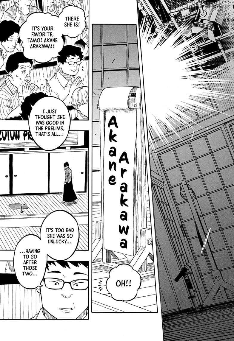 Akane Banashi Chapter 174 - page 15