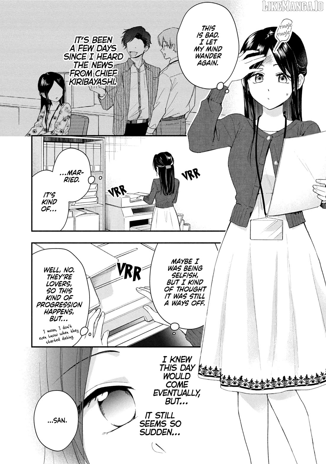 Kono Kaisha Ni Suki Na Hito Ga Imasu Chapter 123 - page 2