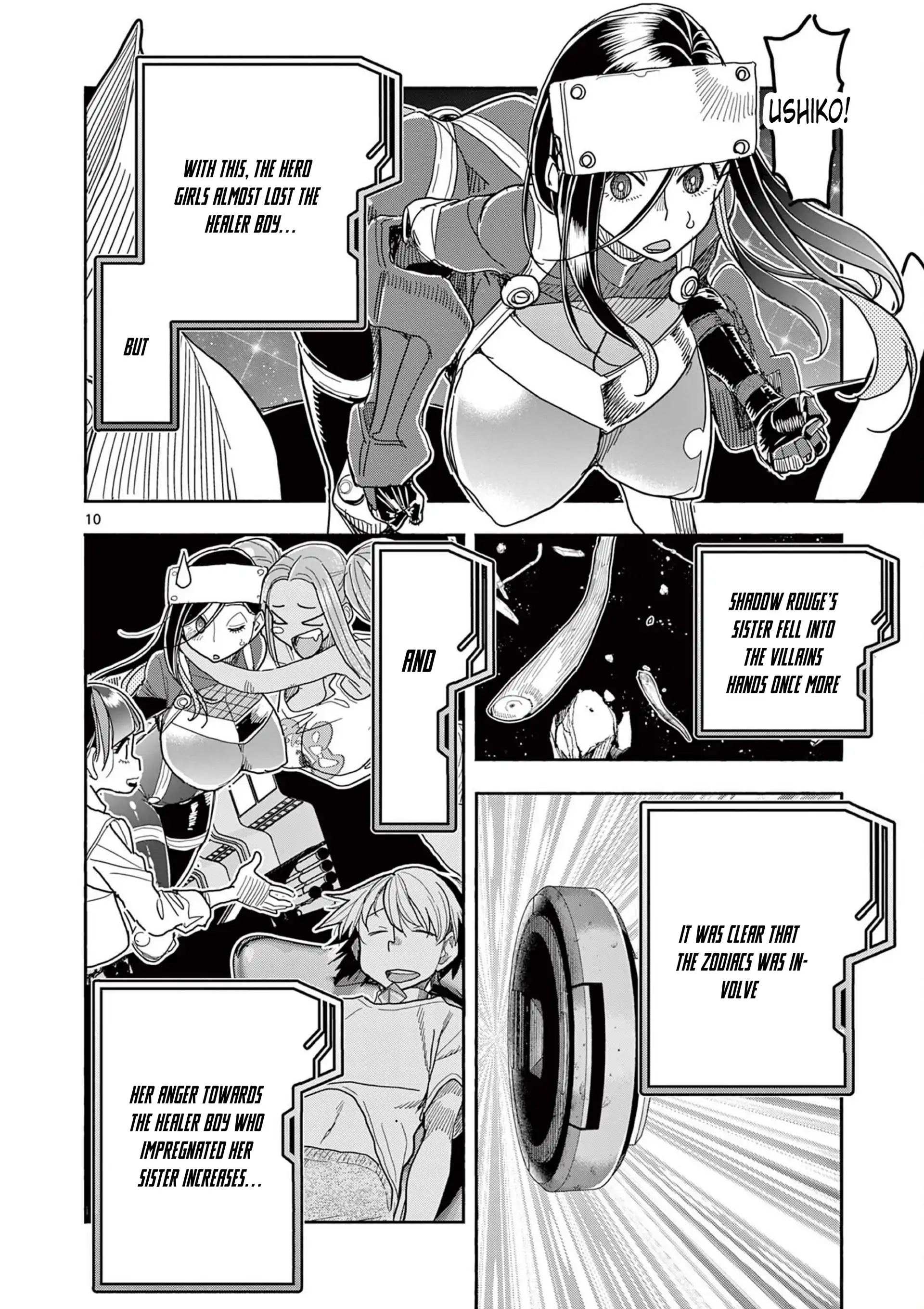 Hero Girl × Healer Boy Touch Or Death Chapter 57 - page 10