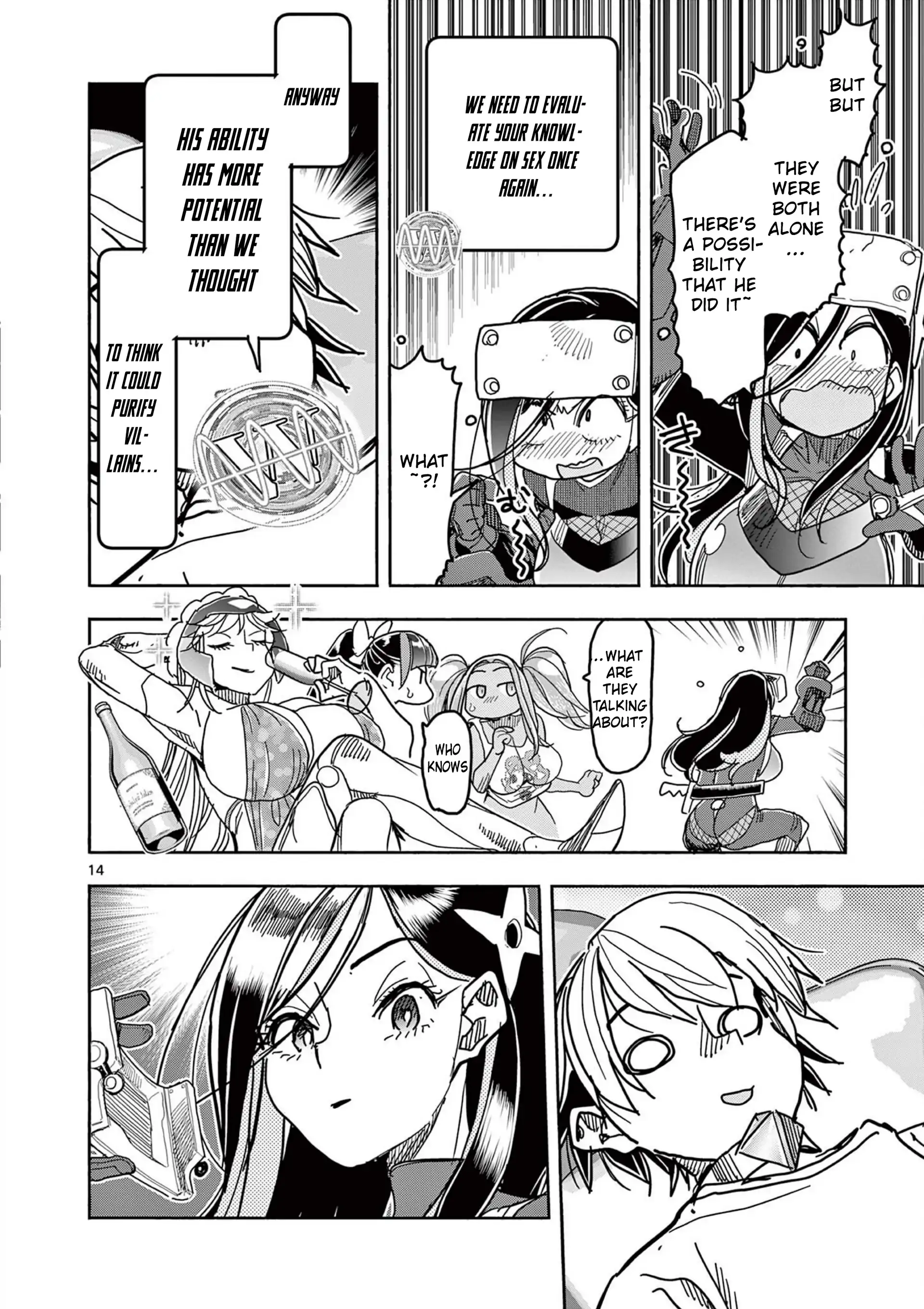 Hero Girl × Healer Boy Touch Or Death Chapter 57 - page 14