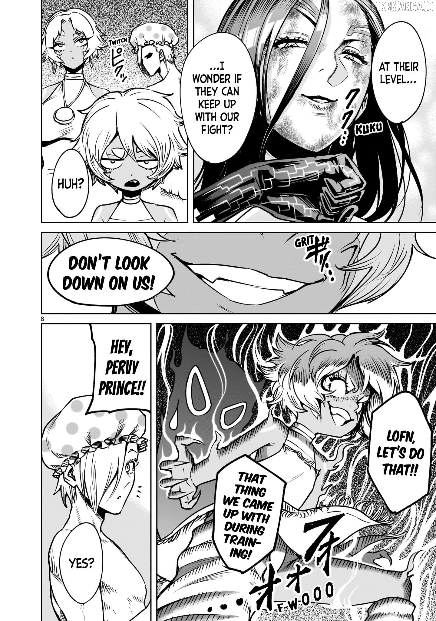Rosen Garten Saga Chapter 88 - page 8
