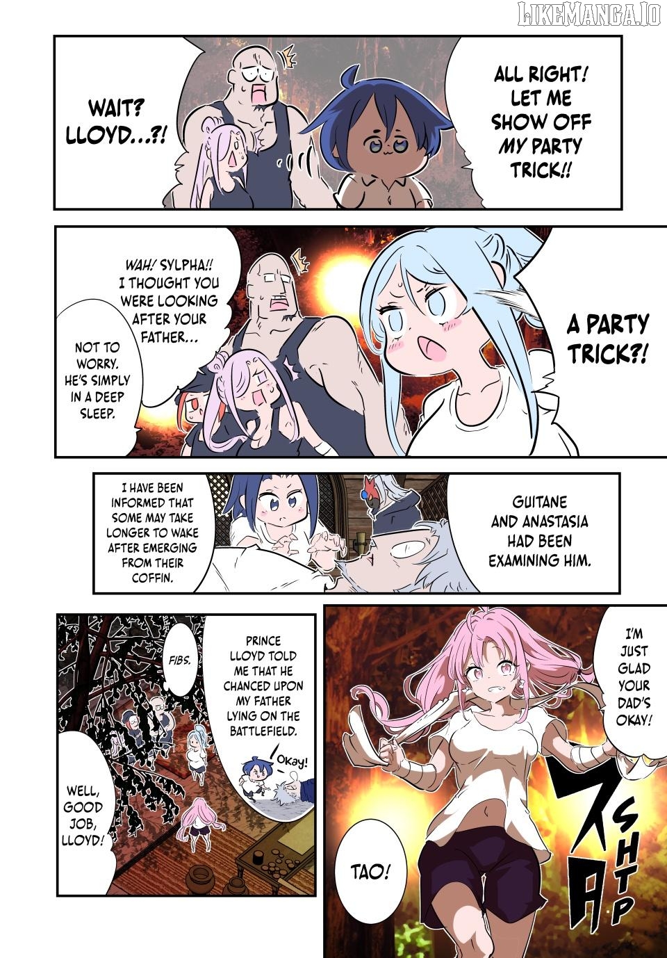 Tensei Shitara Dai Nana Ouji Dattanode, Kimamani Majutsu O Kiwamemasu Chapter 208 - page 8