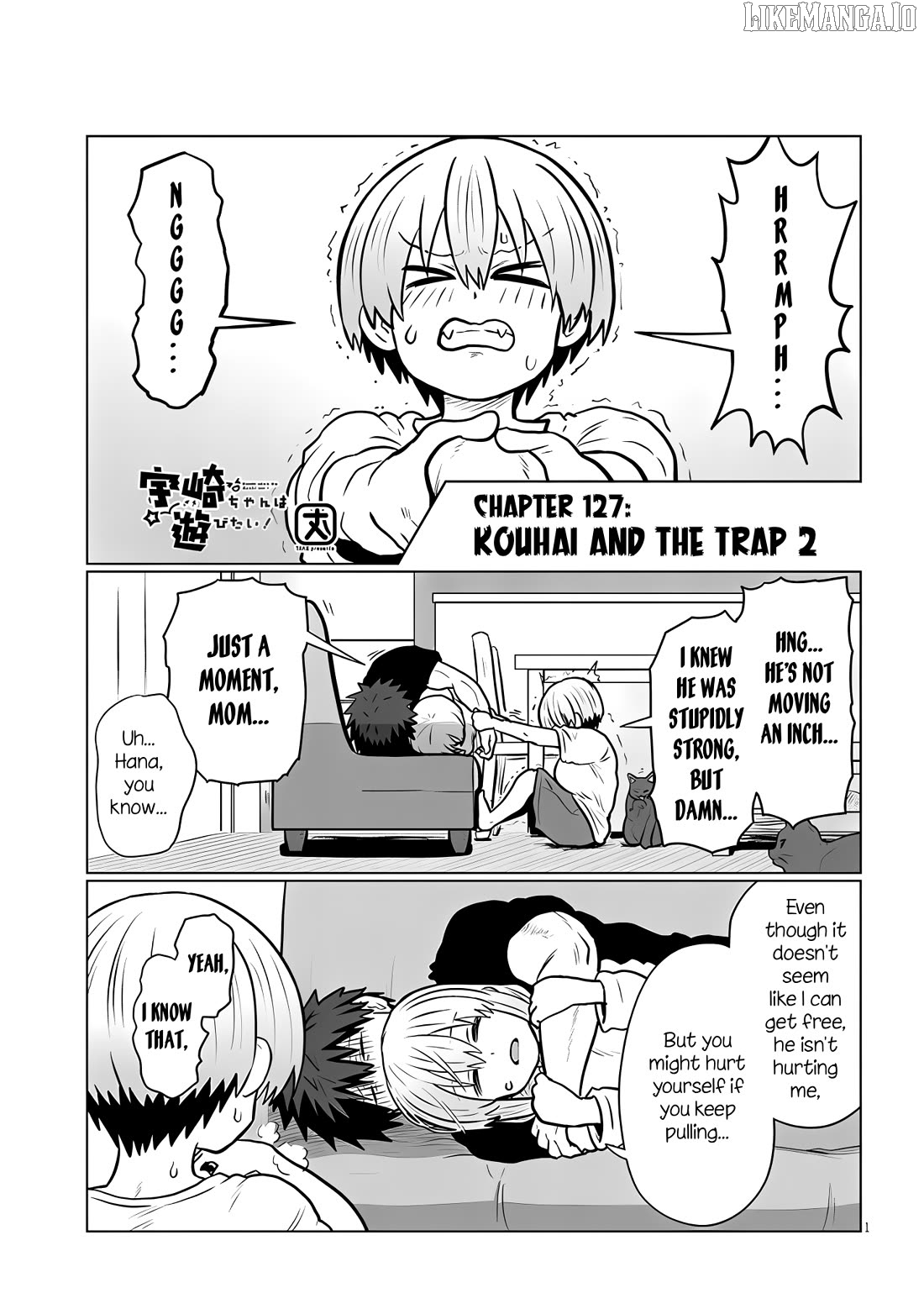 Uzaki-chan wa Asobitai! Chapter 127 - page 1