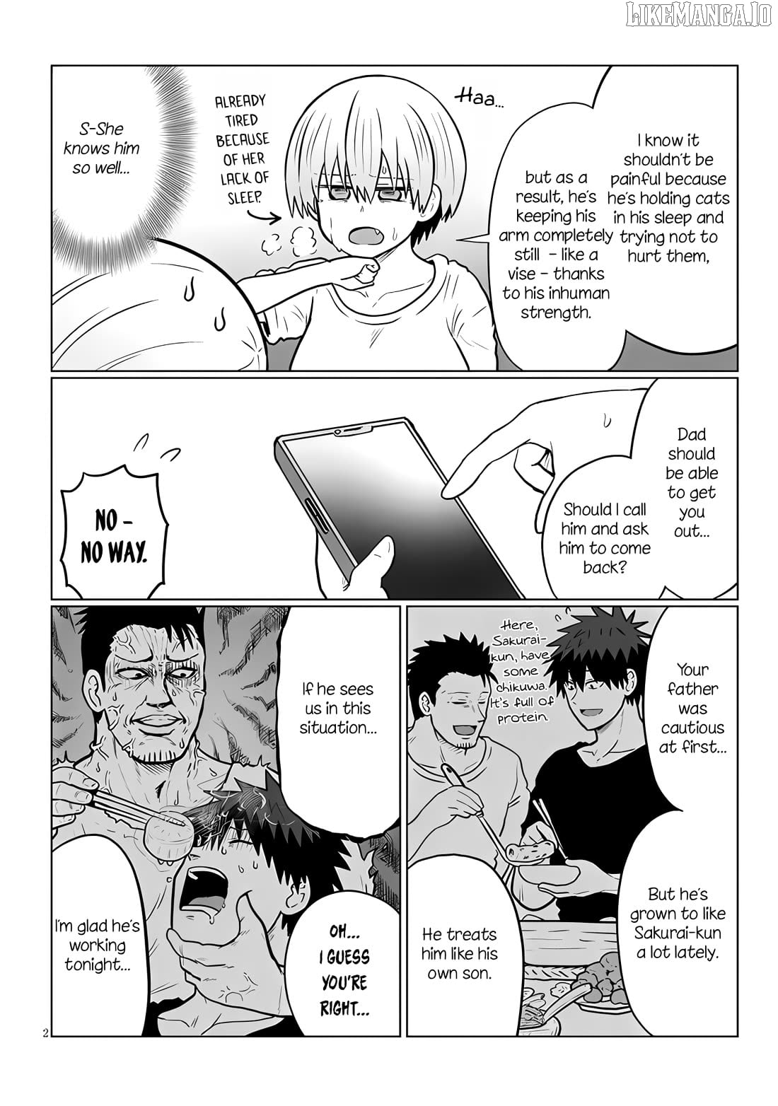Uzaki-chan wa Asobitai! Chapter 127 - page 2
