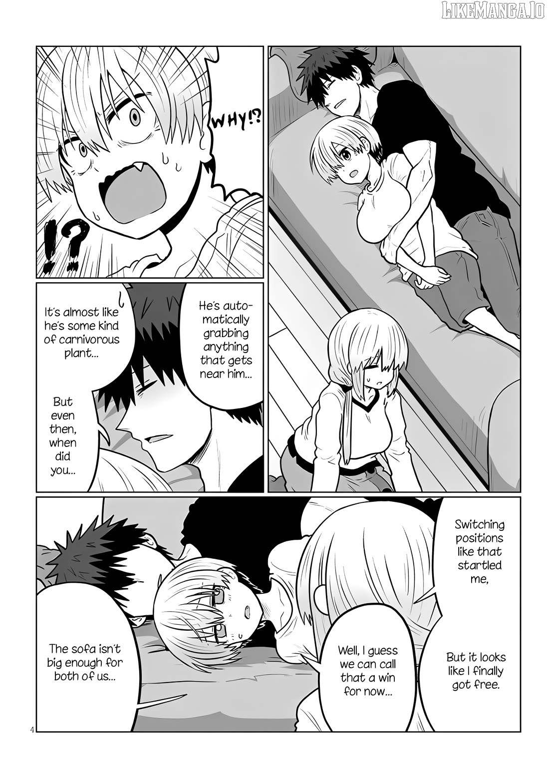 Uzaki-chan wa Asobitai! Chapter 127 - page 4