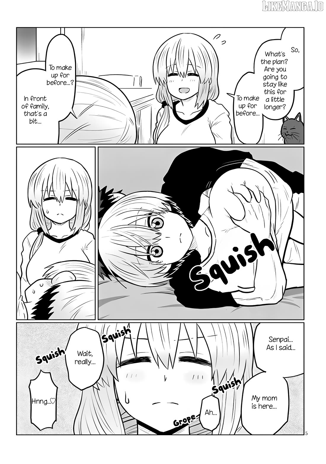 Uzaki-chan wa Asobitai! Chapter 127 - page 5