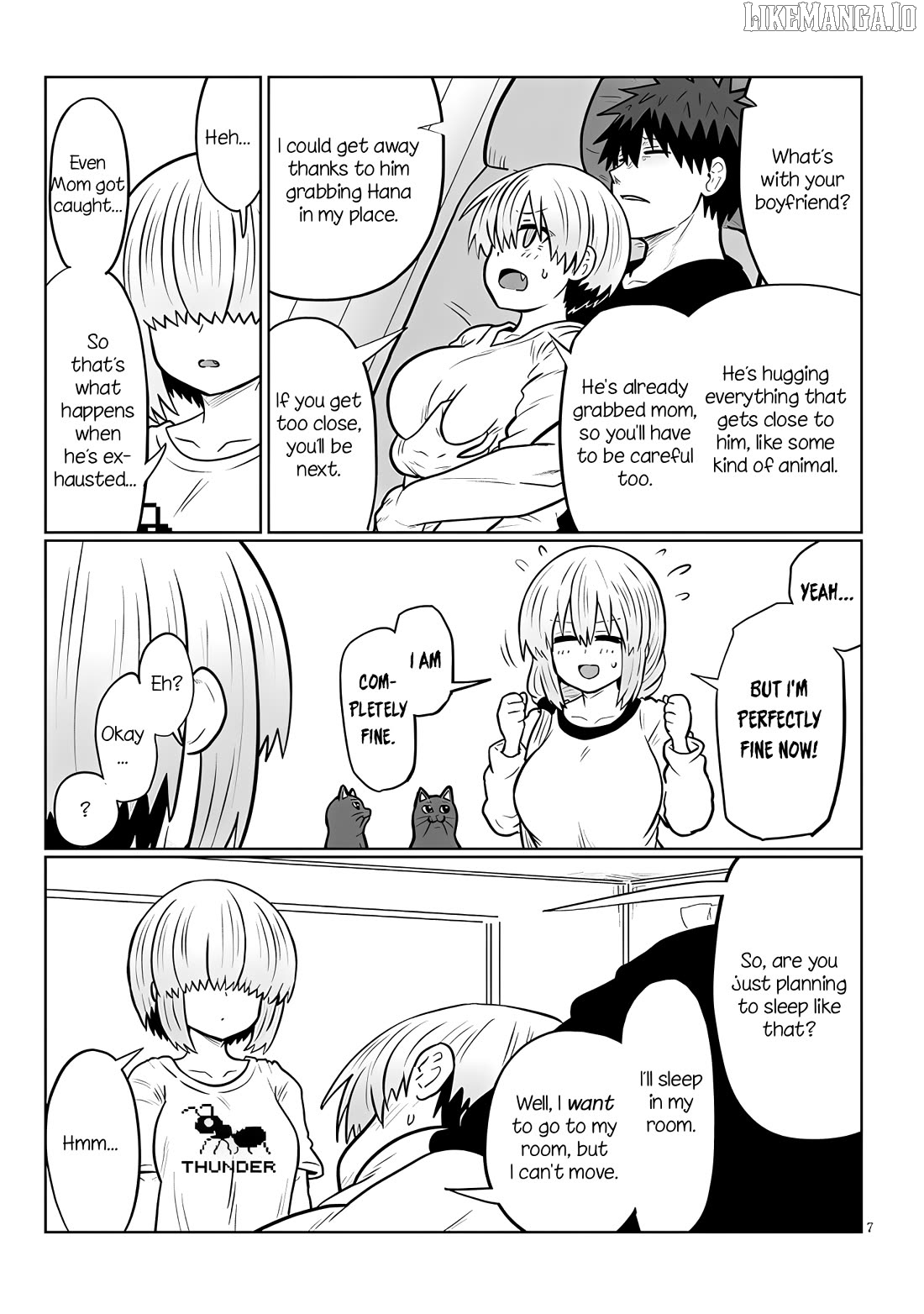 Uzaki-chan wa Asobitai! Chapter 127 - page 7