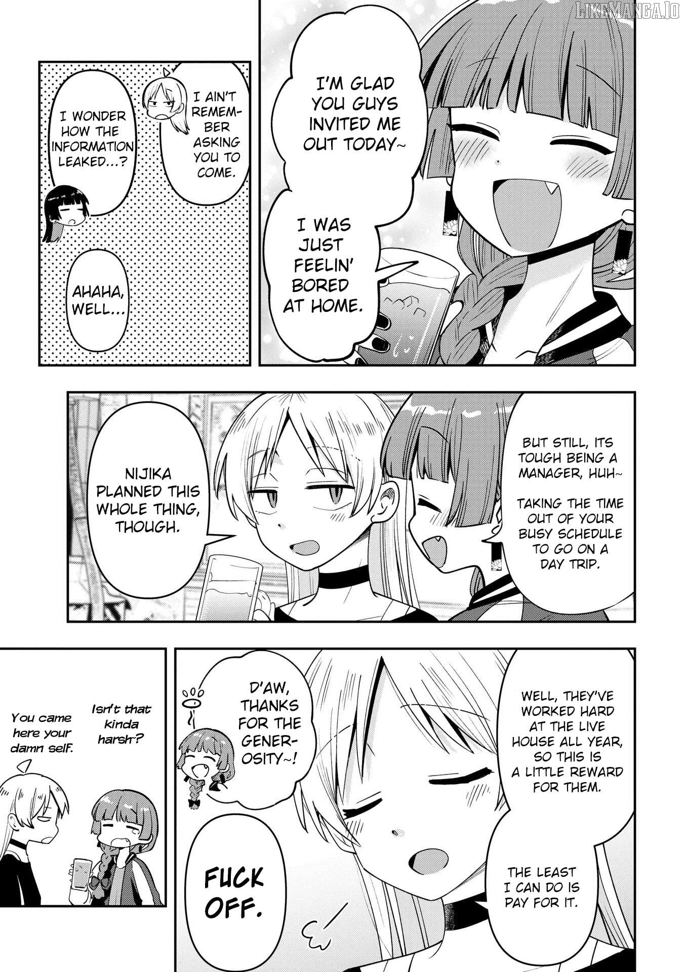 Bocchi The Rock! Gaiden Hiroi Kikuri No Fukazake Nikki Chapter 26 - page 3