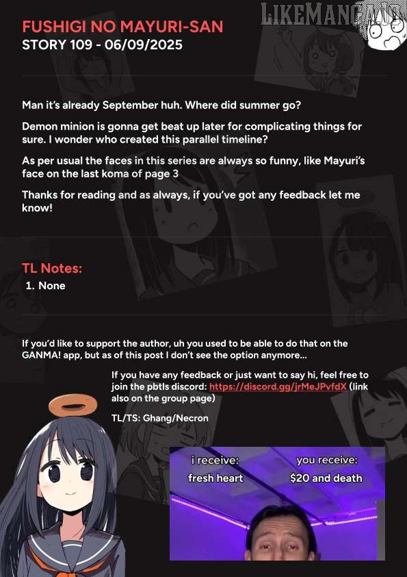 Fushigi no Mayuri-san Chapter 109 - page 5