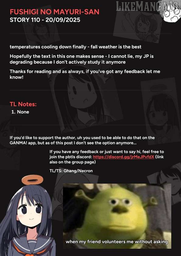 Fushigi no Mayuri-san Chapter 110 - page 5