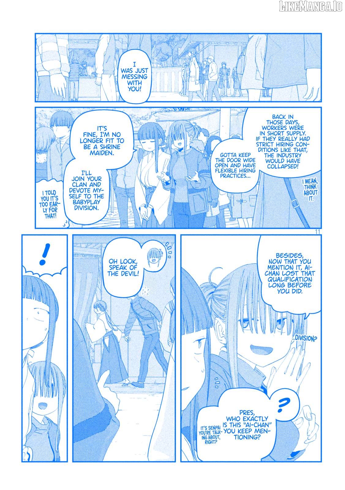 Getsuyoubi No Tawawa Chapter 124 - page 12