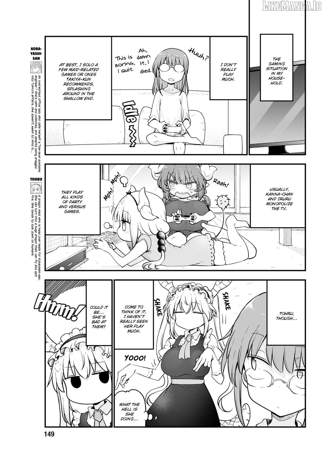 Kobayashi-San Chi No Maid Dragon Chapter 170 - page 3