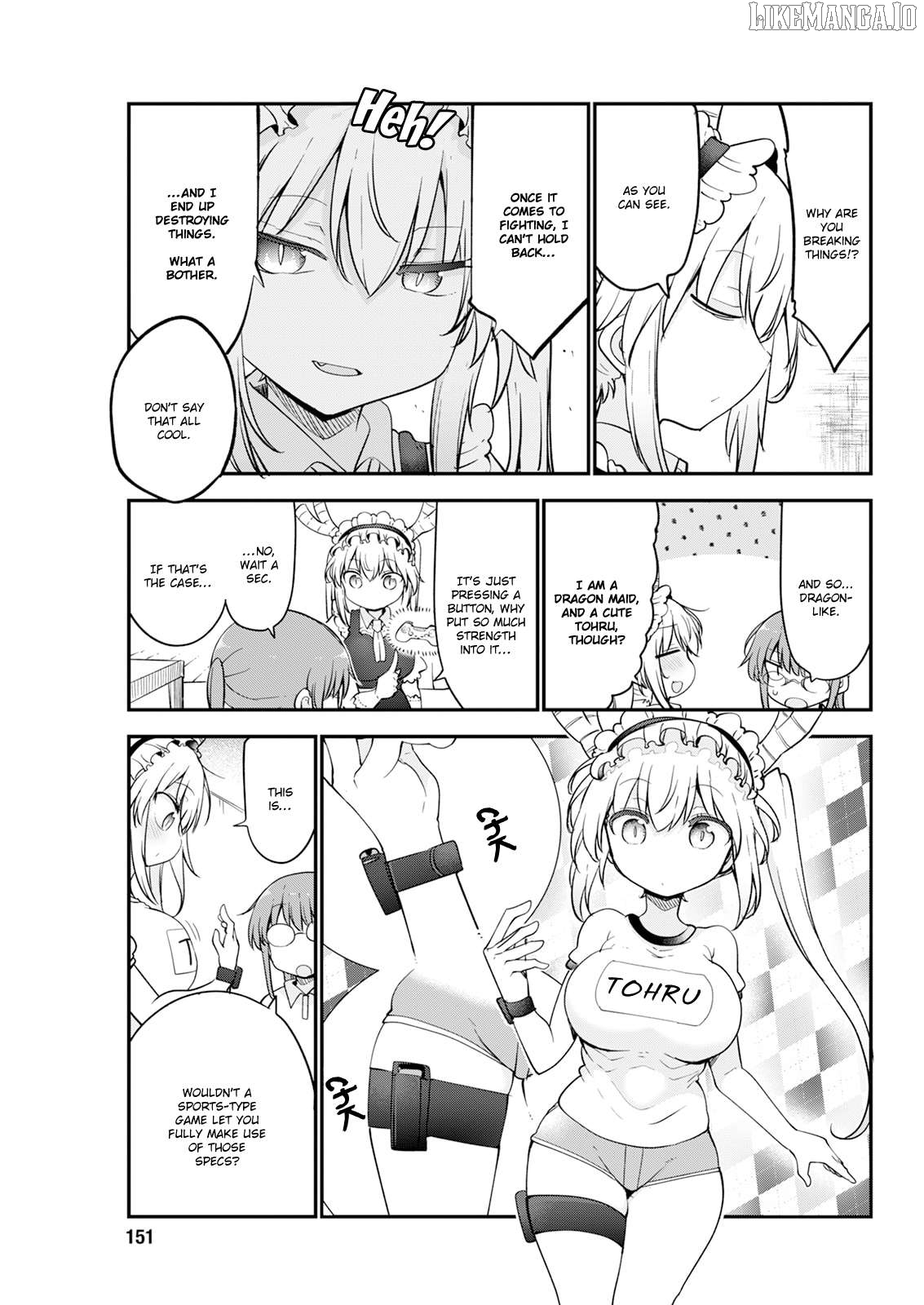 Kobayashi-San Chi No Maid Dragon Chapter 170 - page 5