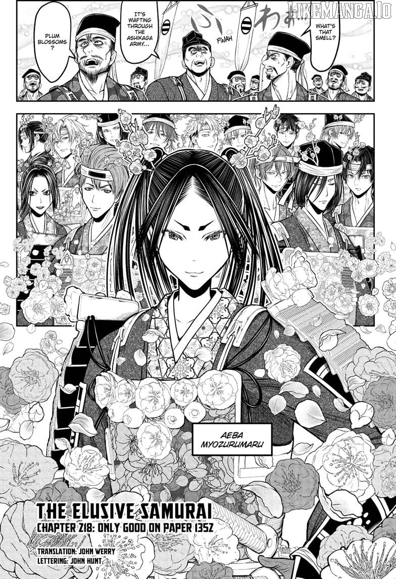 The Elusive Samurai Chapter 218 - page 1