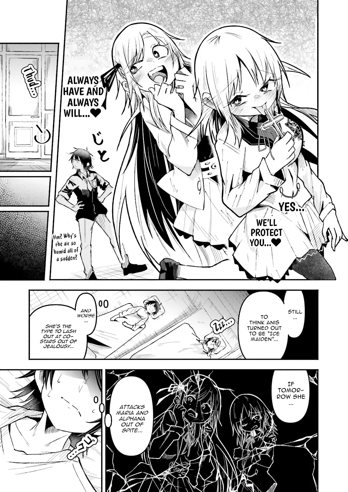 Isekai De Haishin Katsudou Wo Shitara Tairyou No Yandere Shinja Wo Umidashite Shimatta Ken Chapter 56.1 - page 7