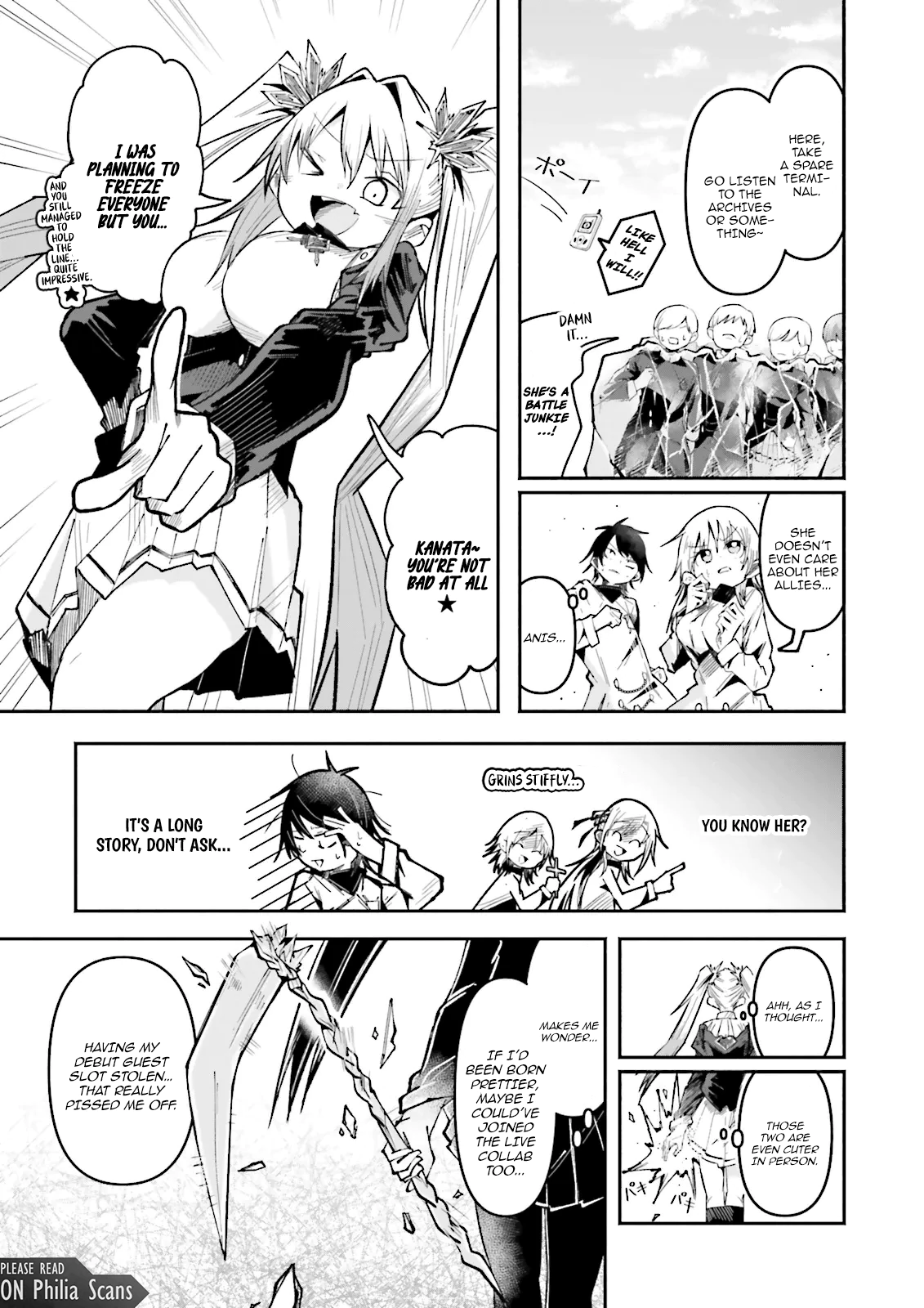 Isekai De Haishin Katsudou Wo Shitara Tairyou No Yandere Shinja Wo Umidashite Shimatta Ken Chapter 57.1 - page 3