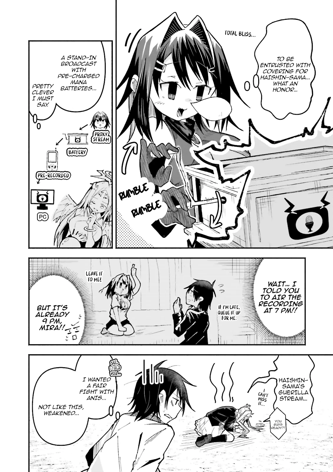 Isekai De Haishin Katsudou Wo Shitara Tairyou No Yandere Shinja Wo Umidashite Shimatta Ken Chapter 57.1 - page 8