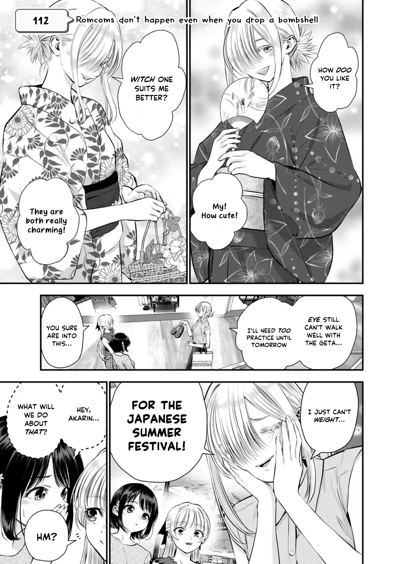 No More Love With The Girls Chapter 112 - page 1