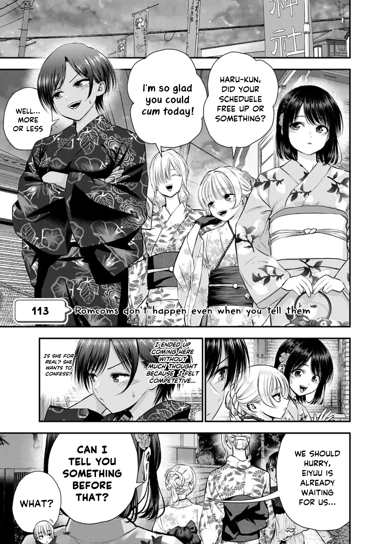 No More Love With The Girls Chapter 113 - page 1