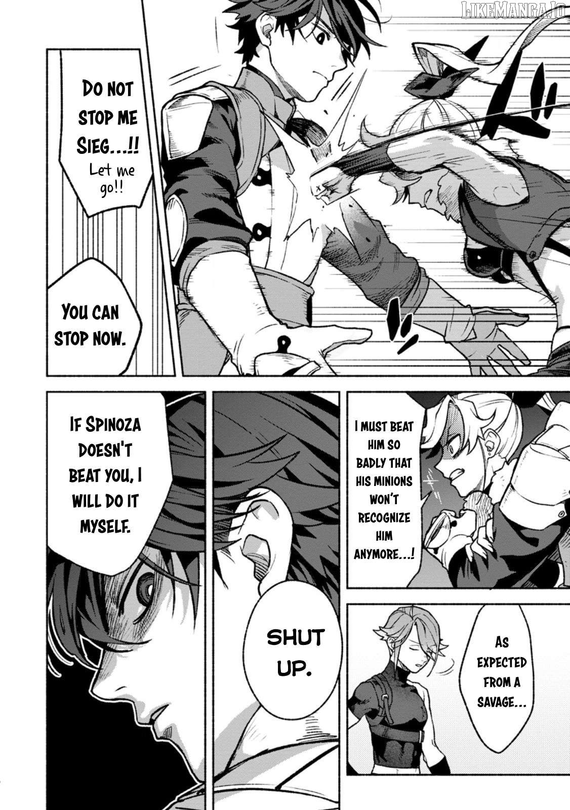 Sono Monban, Saikyou Nitsuki Tsuihou Sareta Bougyo Ryoku 9999 No Senshi, Outo No Monban Toshite Musou Suru Chapter 40 - page 27