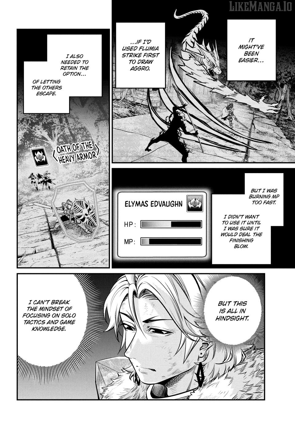 The Exiled Reincarnated Heavy Knight Is Unrivaled In Game Knowledge Chapter 140 - page 4