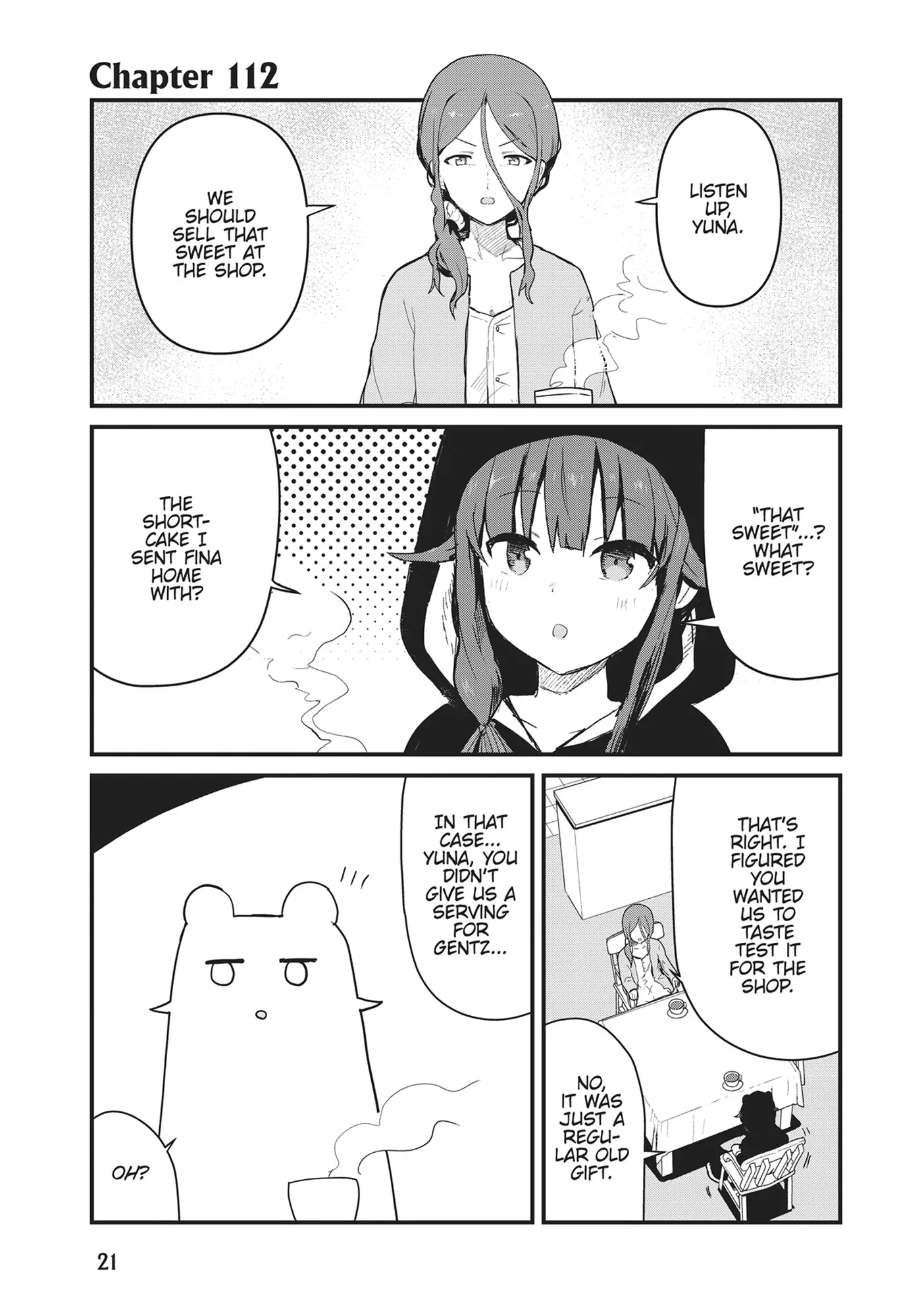Kuma Kuma Kuma Bear Chapter 112 - page 1