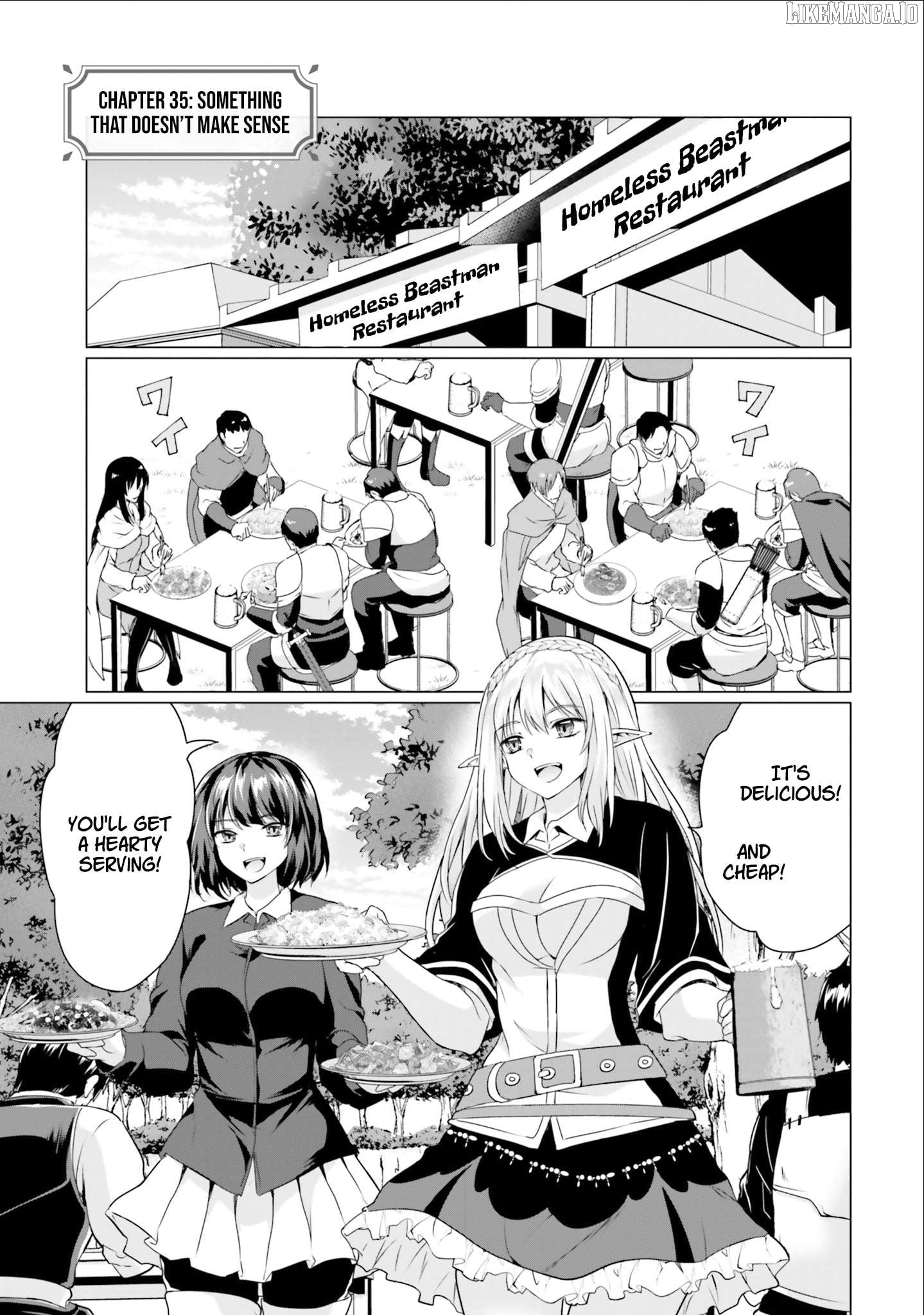 Homeless Tensei Isekai De Jiyuu Sugiru Jikyuu Jisoku Seikatsu Chapter 35 - page 2