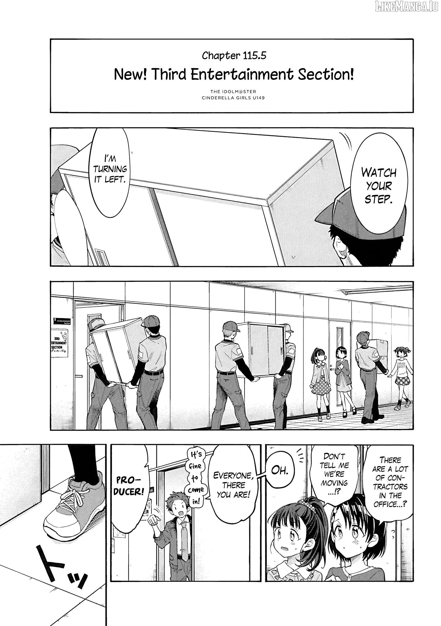 The Idolm@Ster Cinderella Girls - U149 Chapter 118.5 - page 1