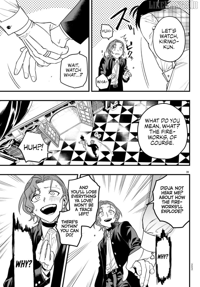 Welcome to Demon School! Iruma-kun: If Episode of Mafia Chapter 25 - page 39