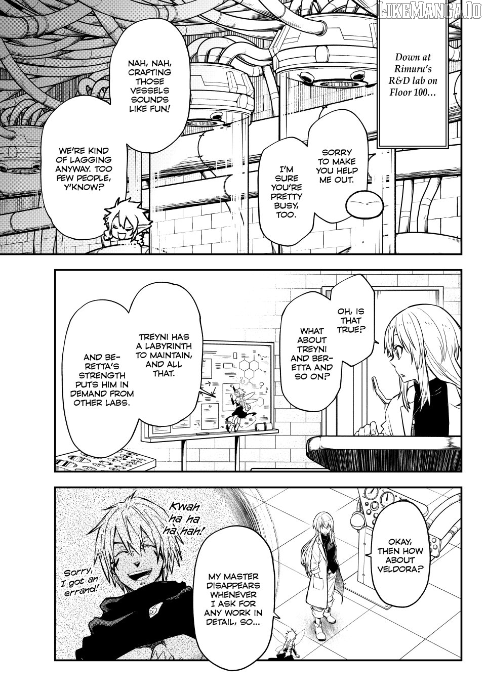 That Time I Got Reincarnated as a Slime Chapter 134 - page 1