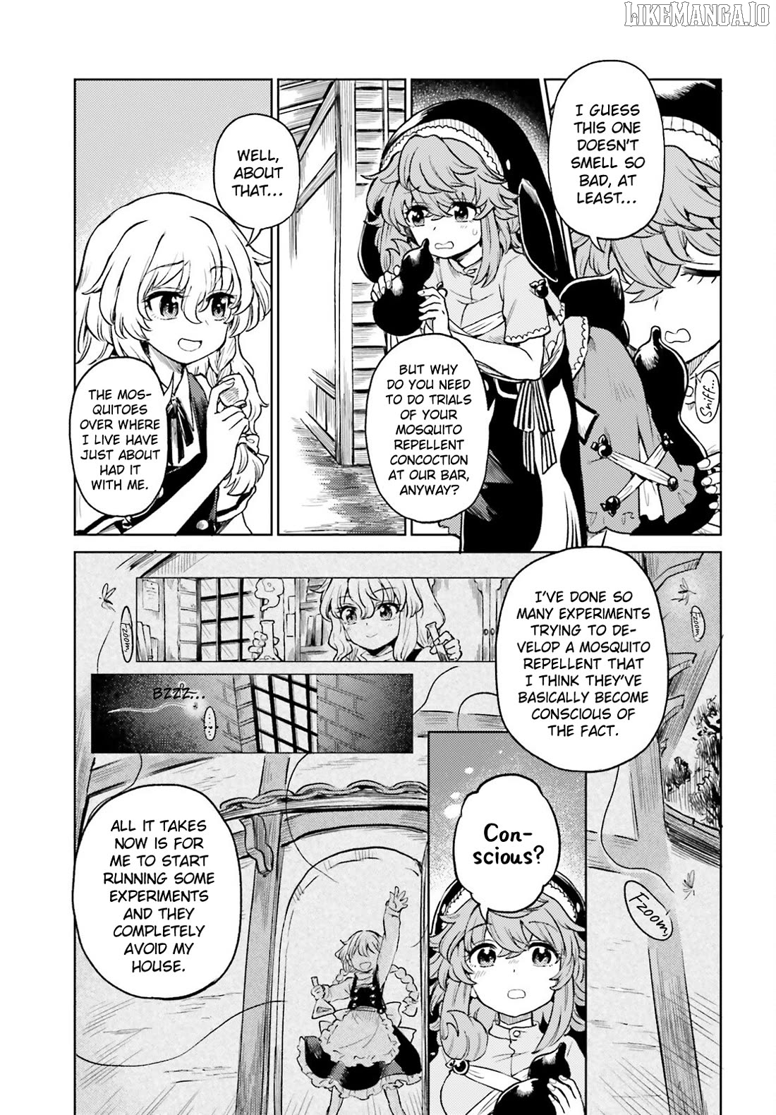 Touhou Suichouka ~ Lotus Eater-Tachi No Suisei Chapter 68 - page 3