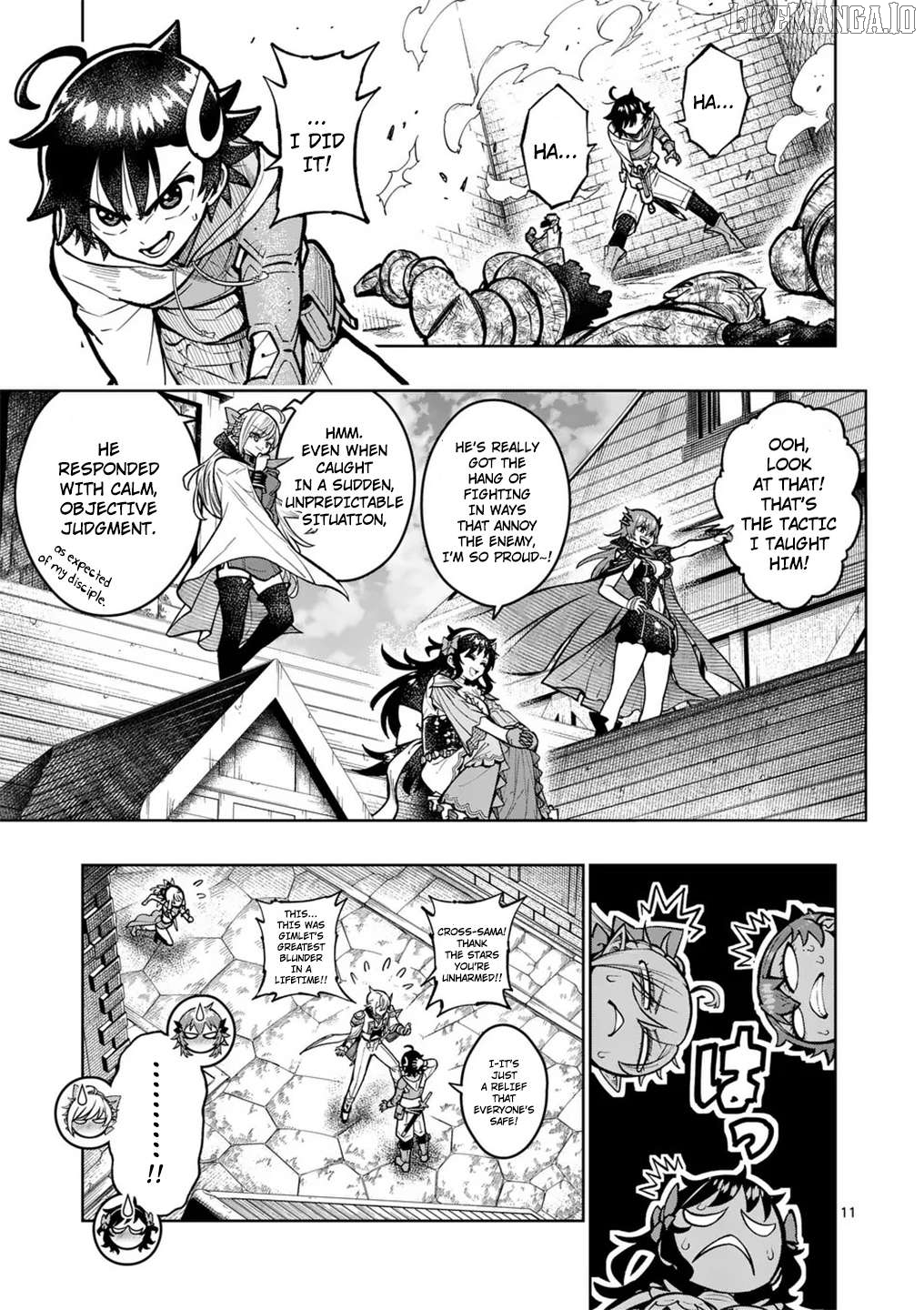 The Strongest Female Masters, Who Are Trying to Raise Me Up, Are in Shambles Over Their Training Policy Chapter 57 - page 12