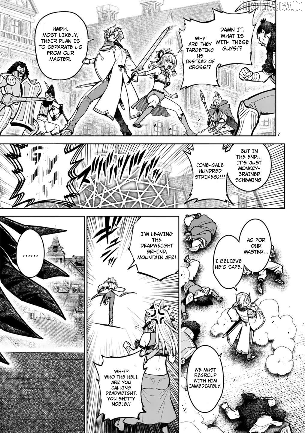 The Strongest Female Masters, Who Are Trying to Raise Me Up, Are in Shambles Over Their Training Policy Chapter 57 - page 8
