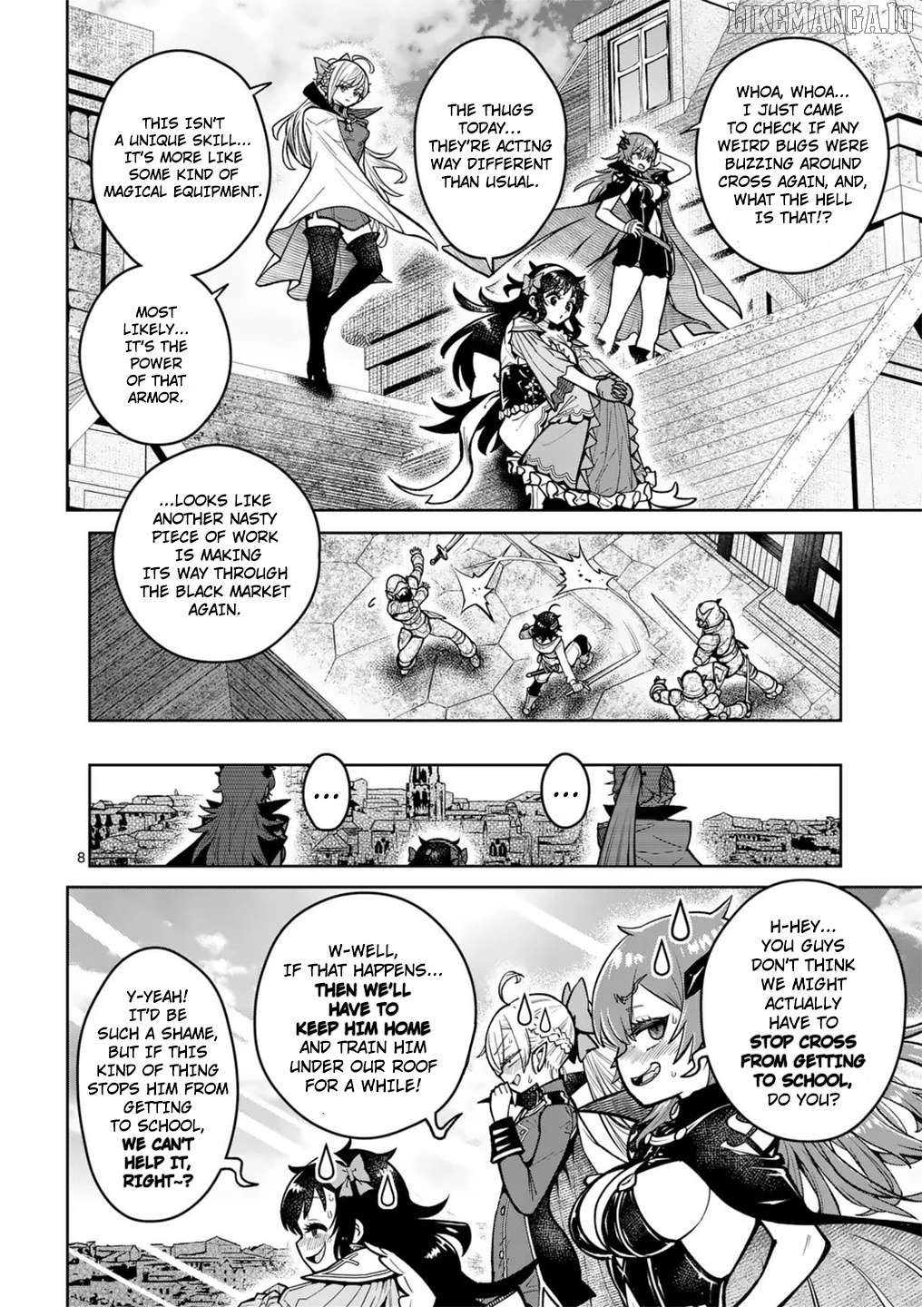 The Strongest Female Masters, Who Are Trying to Raise Me Up, Are in Shambles Over Their Training Policy Chapter 57 - page 9