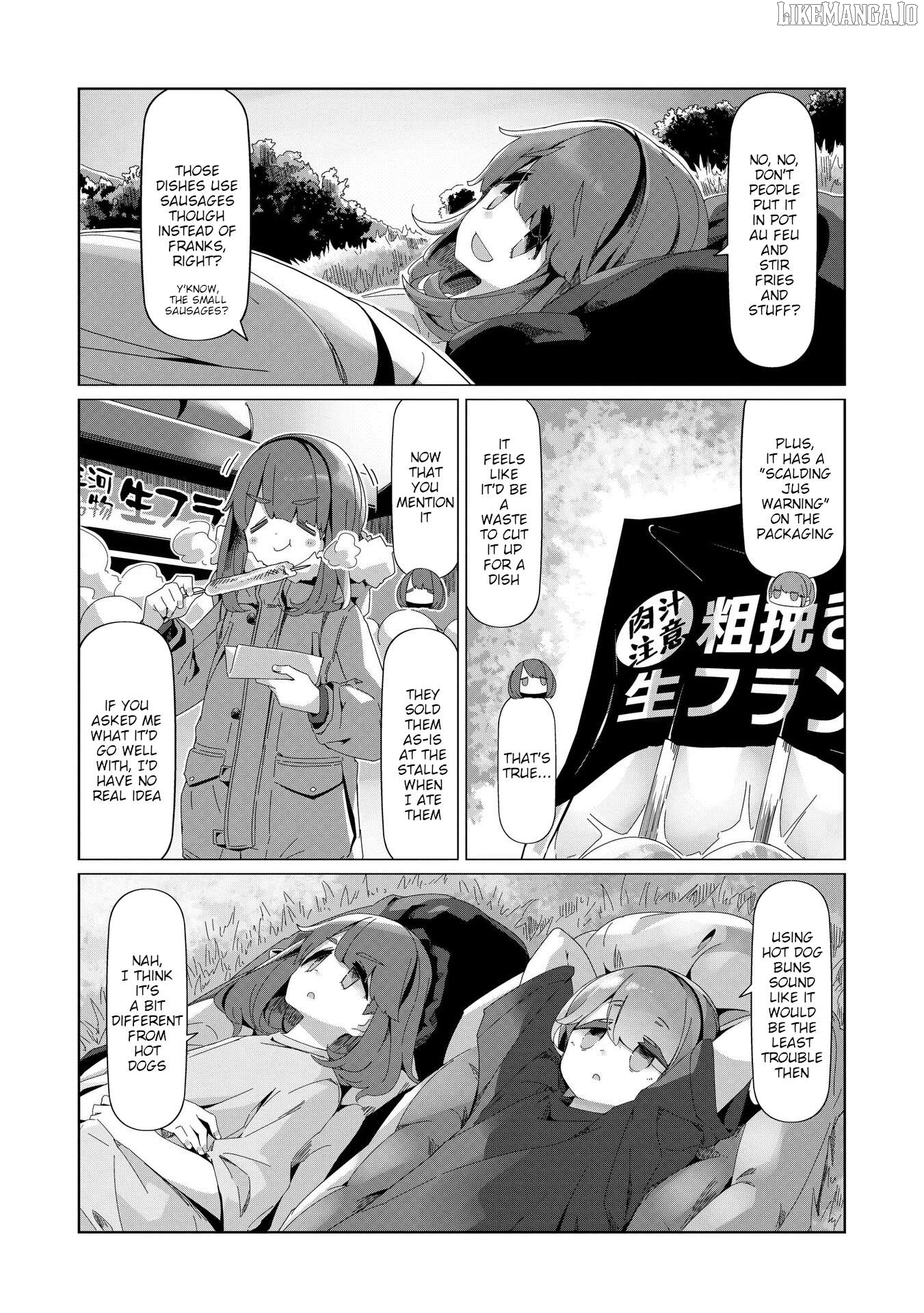 Yurucamp - Manga Chapter 100 - page 4