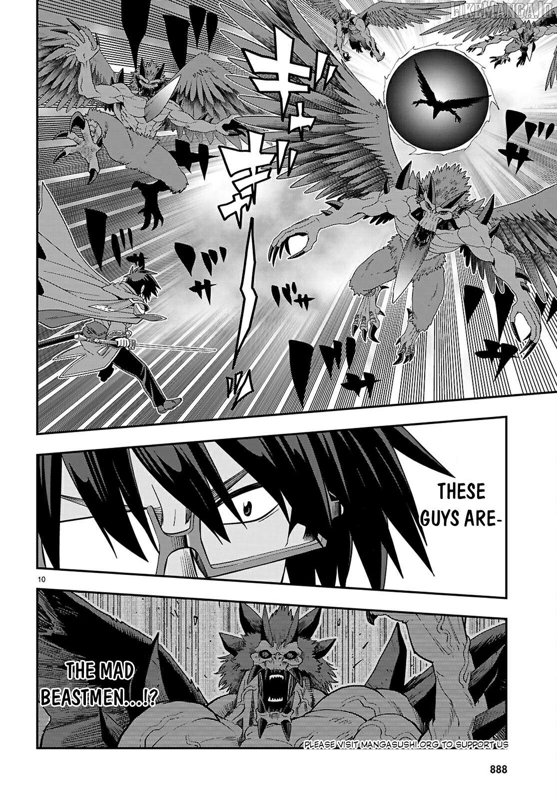 Konjiki no Moji Tsukai - Yuusha Yonin ni Makikomareta Unique Cheat Chapter 122 - page 11