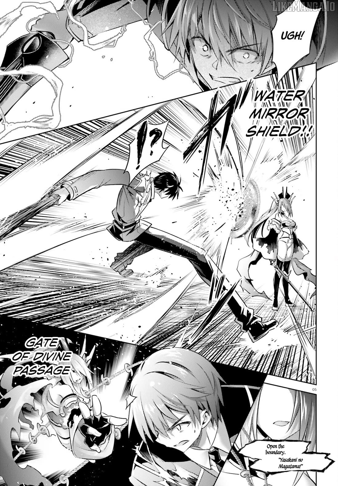 Magika No Kenshi To Shoukan Maou Chapter 116 - page 3
