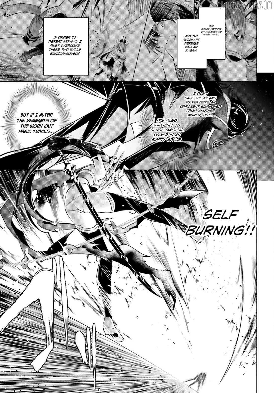 Magika No Kenshi To Shoukan Maou Chapter 117 - page 1