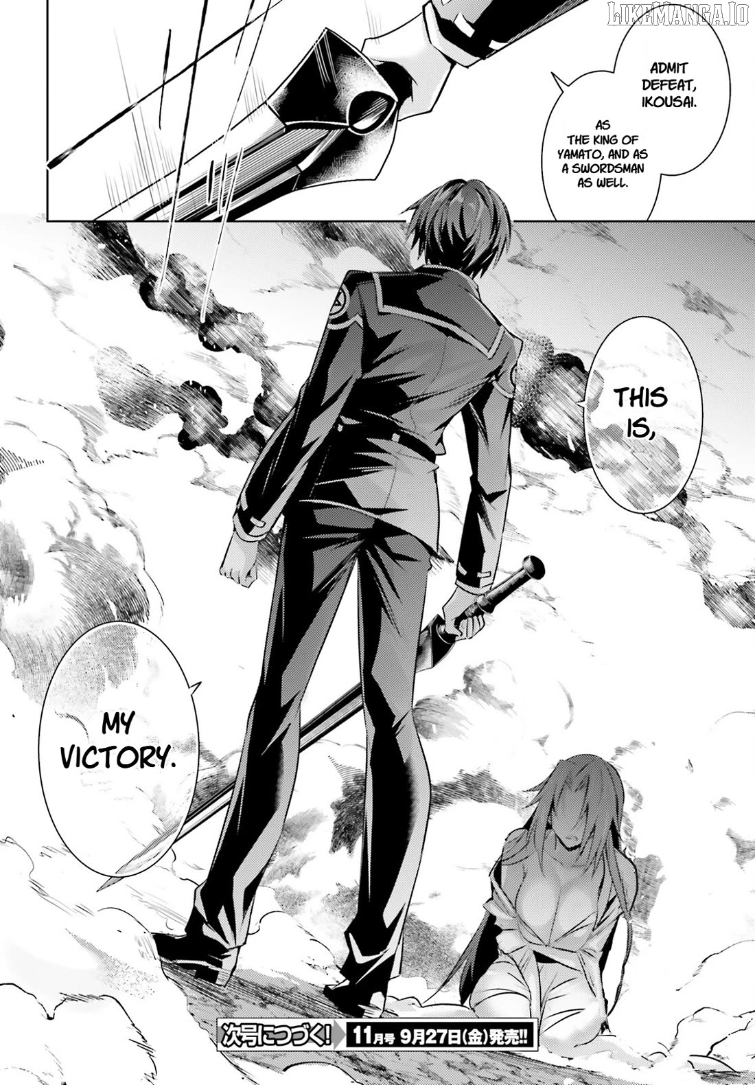 Magika No Kenshi To Shoukan Maou Chapter 118 - page 15