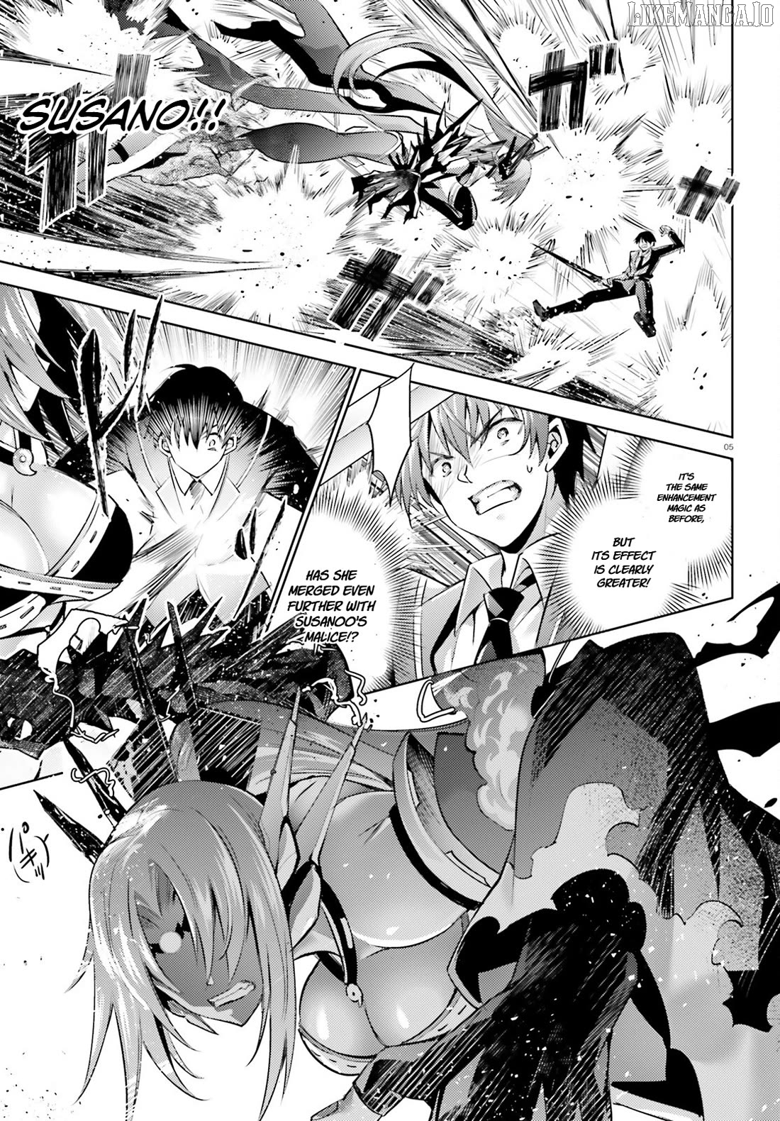 Magika No Kenshi To Shoukan Maou Chapter 118 - page 5