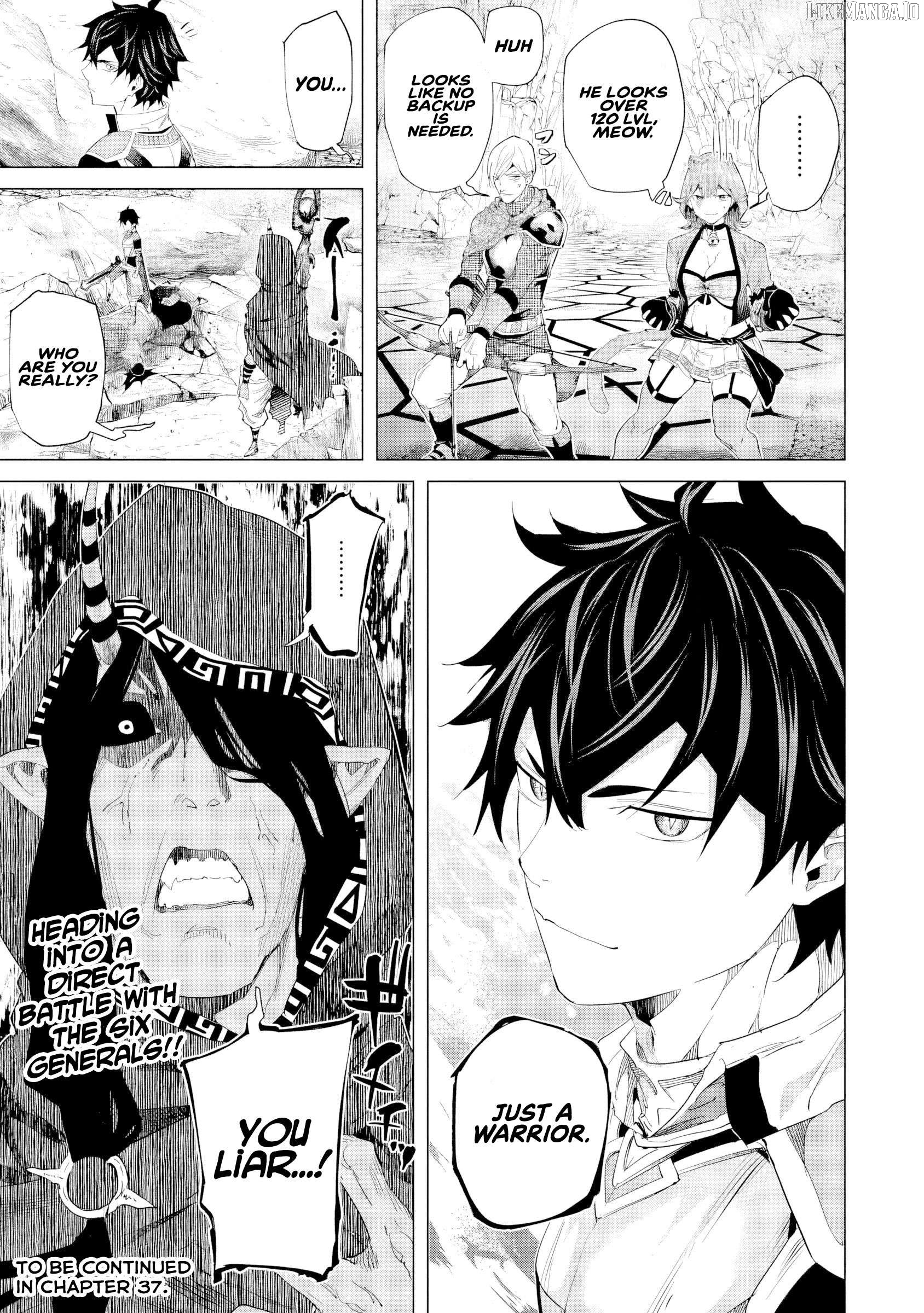 A warrior exiled by the hero and his lover Chapter 36 - page 29
