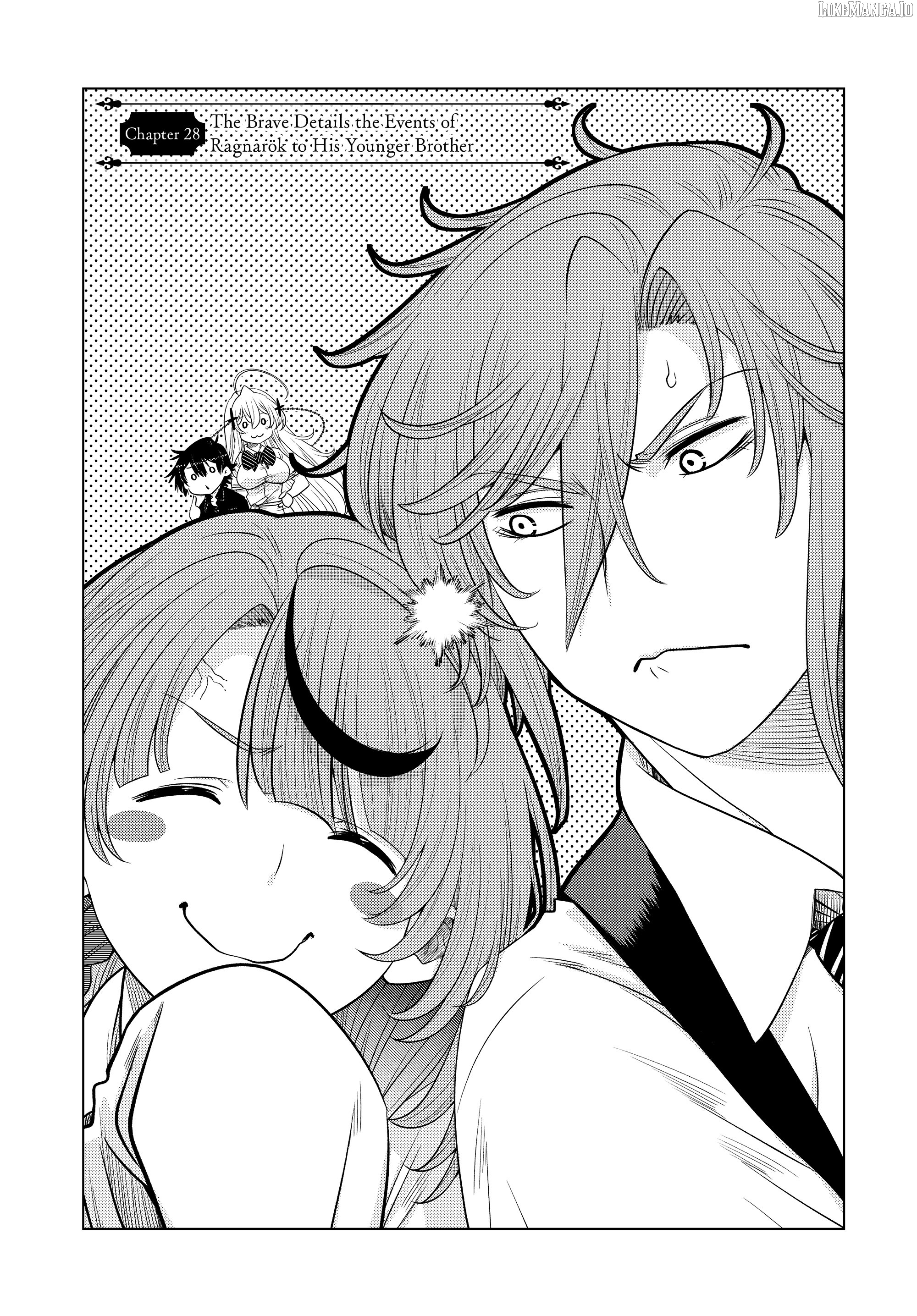 The Fallen Brother Is Actually The Strongest The Strongest Hero In History Is Reincarnated And Unknowingly Unmatched At The School Chapter 28 - page 1