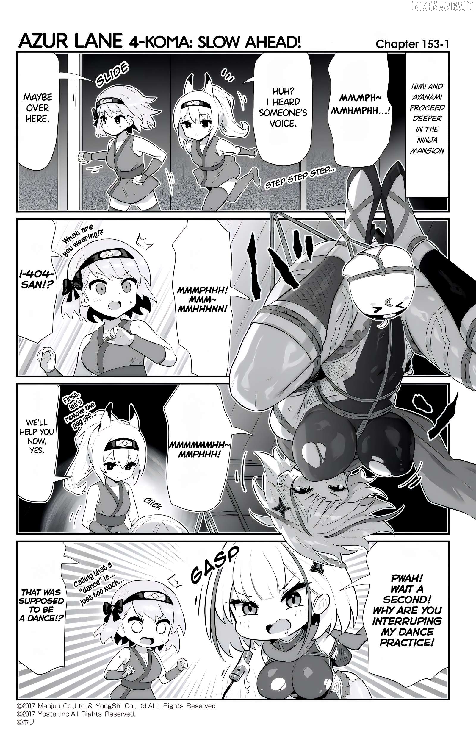 Azur Lane 4-Koma: Slow Ahead Chapter 153 - page 1